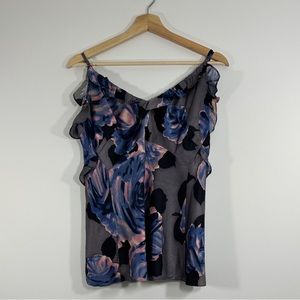 Rebecca Taylor floral silk camisole